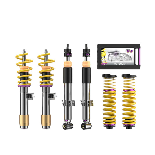 KW Gewindefahrwerk V3 (inkl. Stilllegung f. elektr. Dämpfer) passend für BMW M2 (G87) M3 (G80) M4 (G82) Heckantrieb