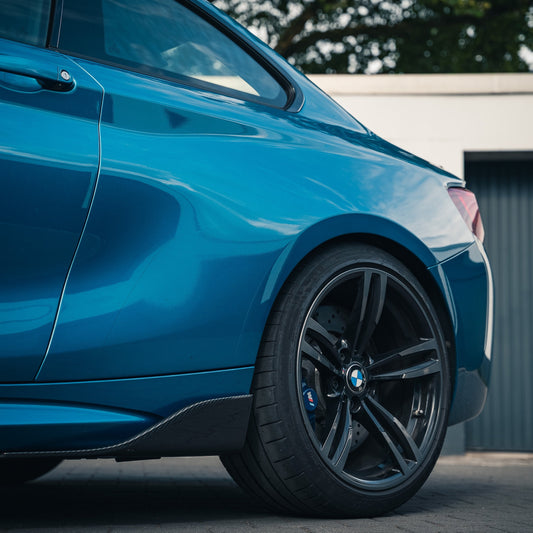 TNF+ Performance Seitenschweller Ansatz Carbon passend für BMW M2 (F87 N55) BMW M2 (F87C S55)