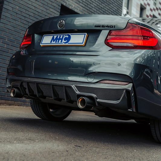 TNF+ Edition 1 rear diffuser carbon suitable for BMW 2023 (G87)