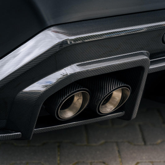 TNF+ Auspuffblenden Carbon passend für BMW M5 (G90/G99)