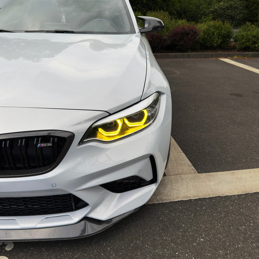 TNF DRL Tagfahrlichter Module gelb weiß switch passend für BMW M2 (F87/F22/F23) Facelift