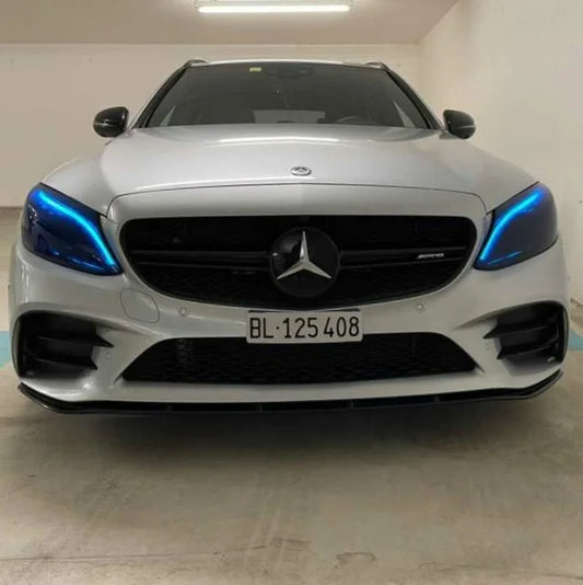 Scheinwerfercover passend für Mercedes Benz C63 C43 W205 C180 C200 C260L C280 C300