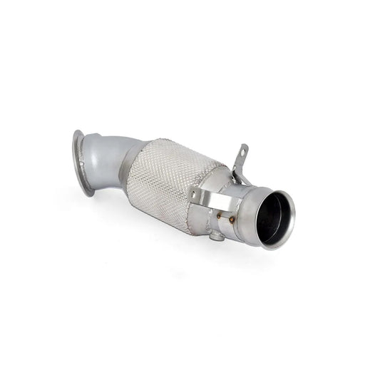 Aulitzky Exhaust | ECE Downpipe 3,54" (90mm) mit Sport-Kat | passend für BMW 335i/435i (F30/F31/F32/F33/F34/F36) N55