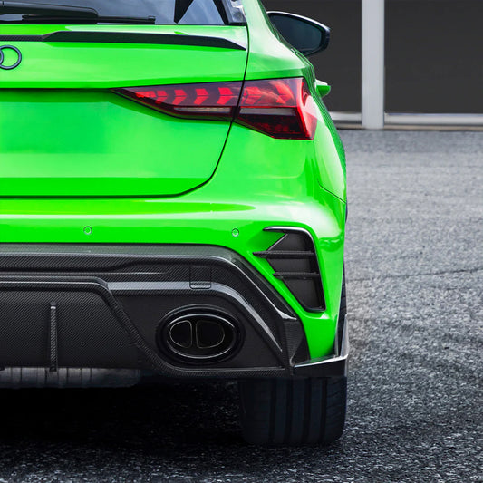 TNF+ SOOQOO Lufteinlässe hinten Carbon passend für Audi RS3 (8Y)