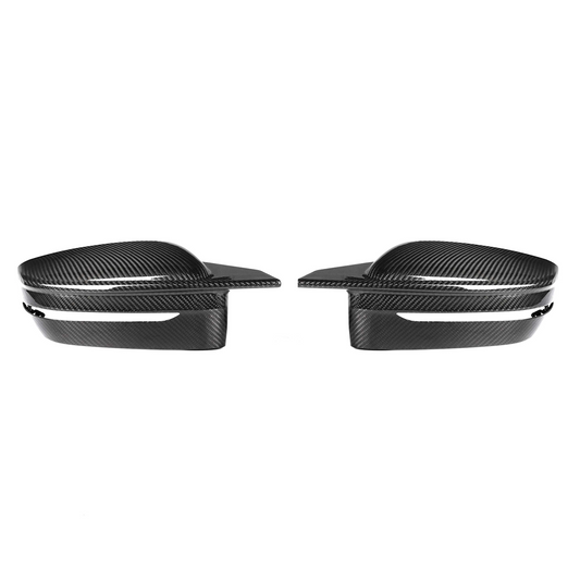 TNF+ G8X-Style Carbon Spiegelkappen passend für BMW 2er (G42) 3er (G20/G21/G28) 4er (G22/G23) 4er i4 (G26)