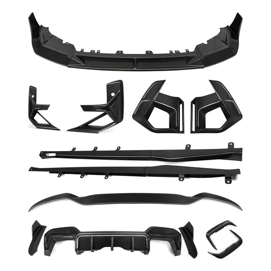 TNF+ SOOQOO Komplett-Kit Carbon passend für BMW X3 M (F97)