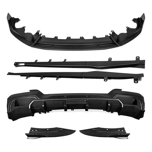 TNF+ SOOQOO Aero-Kit Carbon passend für BMW iX3 (G08 Facelift)
