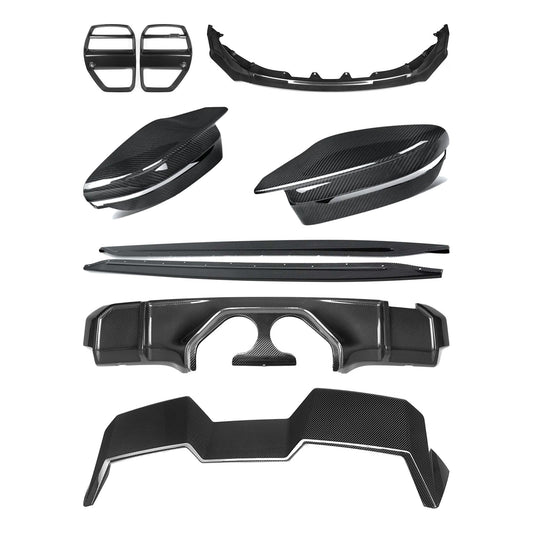 TNF+ V-Style Komplett-Kit Carbon passend für BMW M3 (G80/G81) – Touring (G81)
