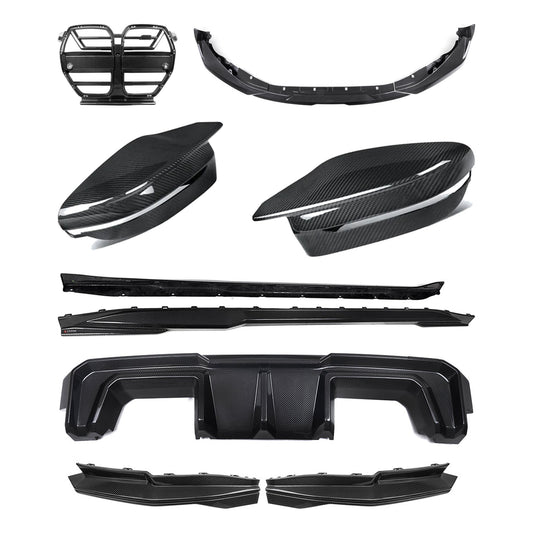 TNF+ SOOQOO B-Style Komplett-Kit Carbon passend für BMW M4 (G82/G83)