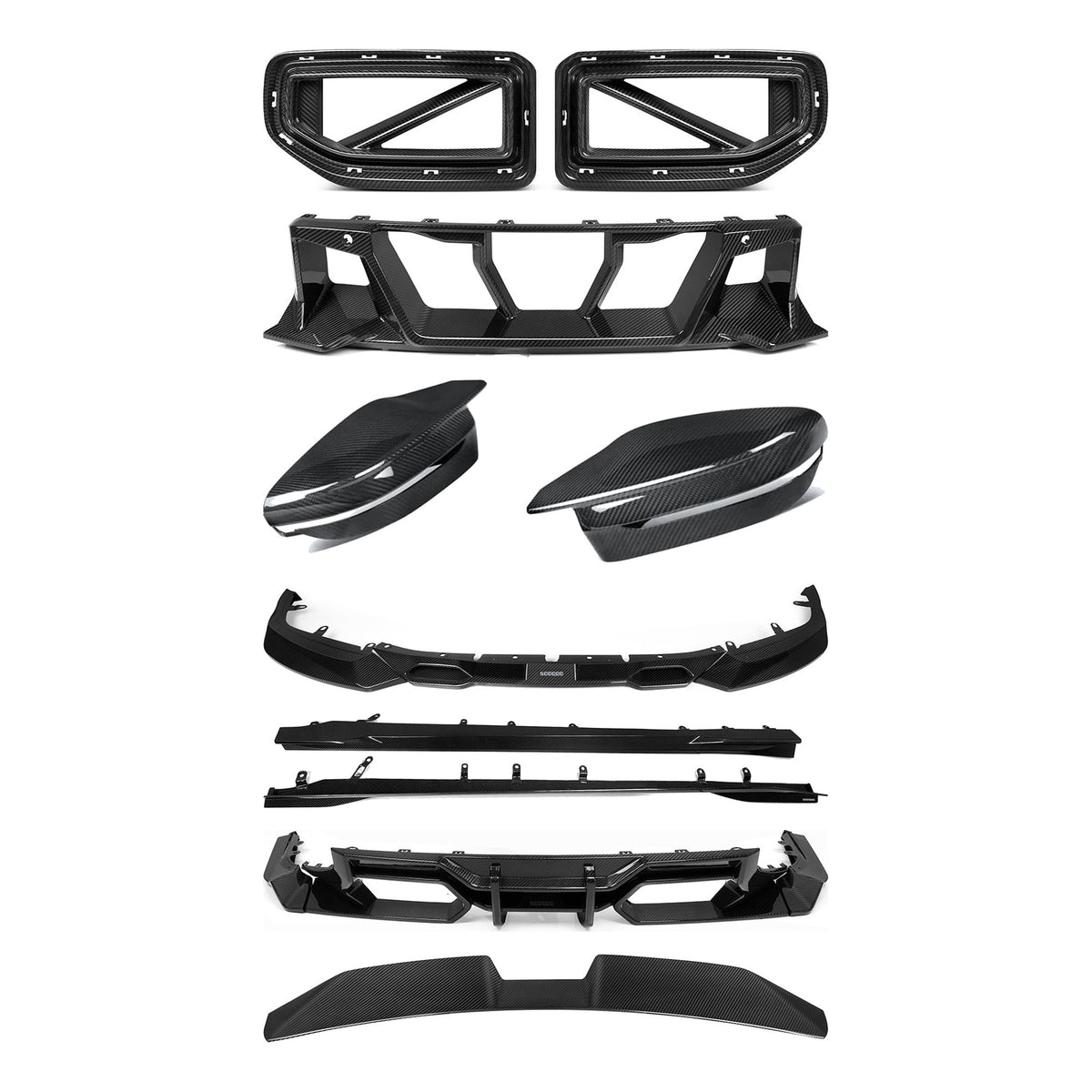 TNF+ SOOQOO Komplett-Kit Carbon passend für BMW M2 (G87)