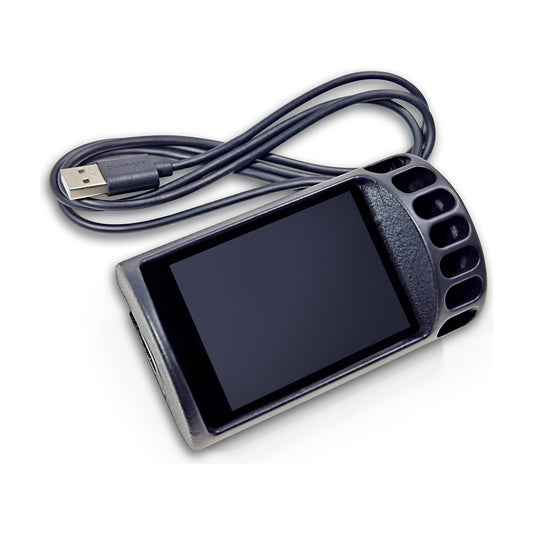 CANchecked Datendisplay MFD28 Gen2 passend für BMW 5er E34 LHD mit Klimaanlage