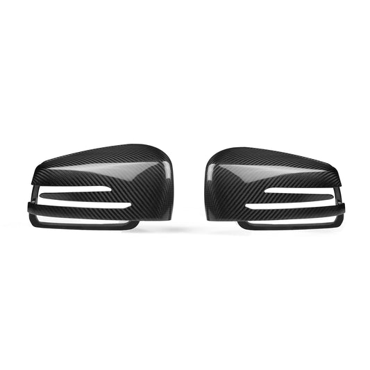 TNF+ Carbon Spiegelkappen passend für Mercedes Benz A-Klasse (W176) C-Klasse (W204) CLA-Klasse (W117) CLS-Klasse (W218) E-Klasse (W212/W207) GLA-Klasse (X156)