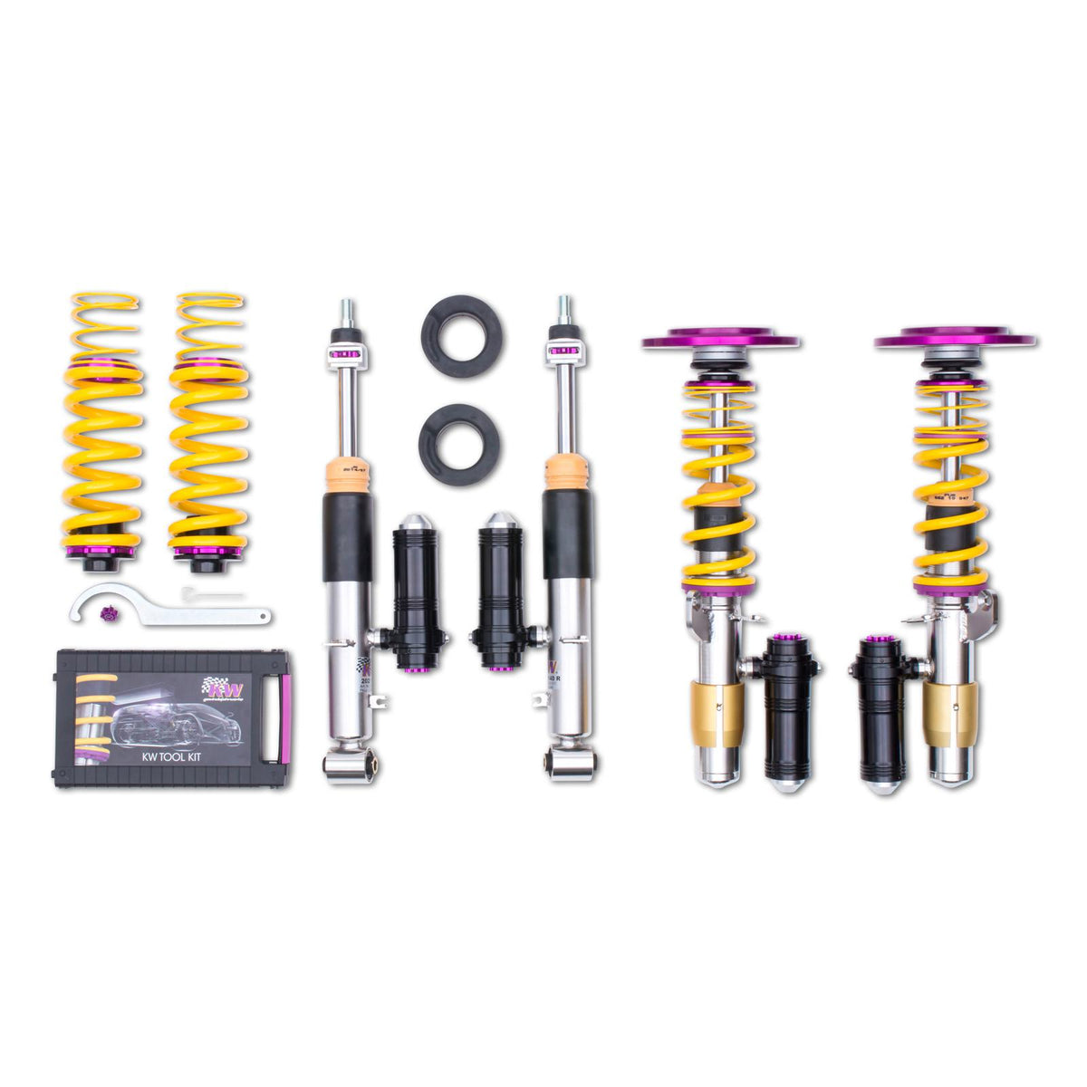 KW Gewindefahrwerk V3 Clubsport inkl. Stützlager passend für BMW M3 (F80) M4 (F82)