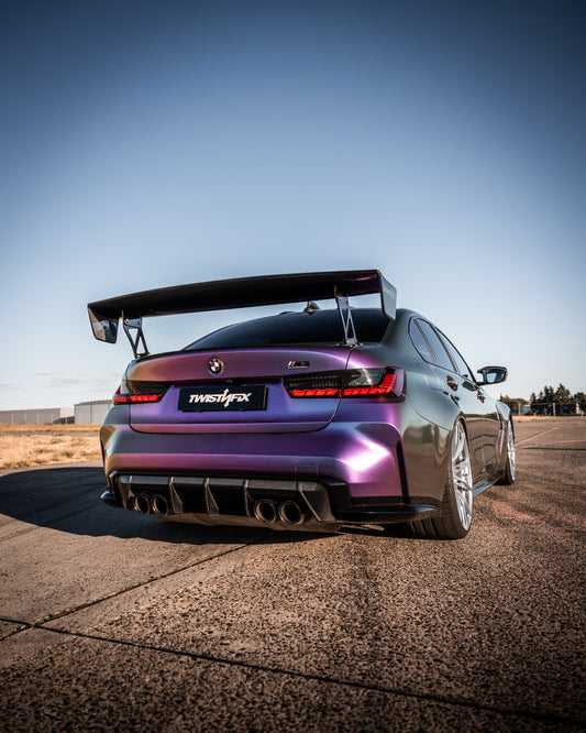 TNF+ Heckflügel im Rennsport Design passend für BMW M4 (G82)