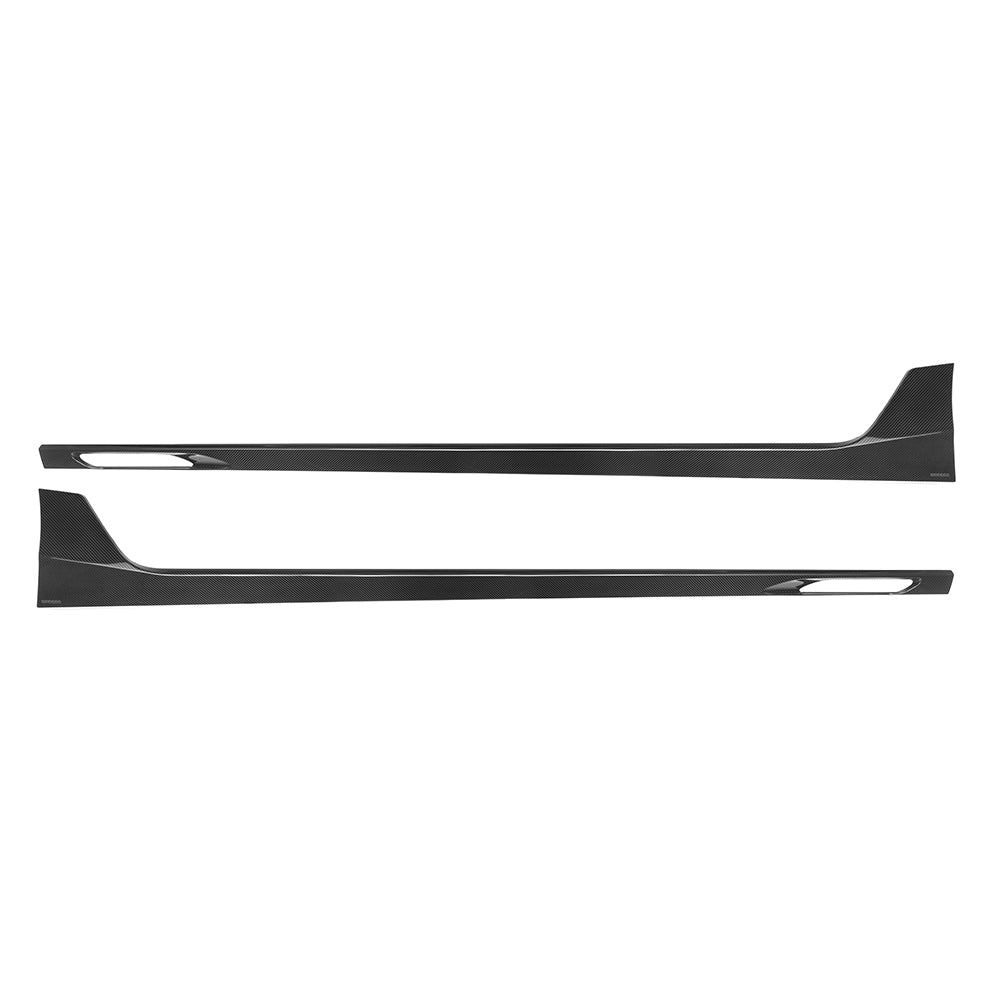 TNF+ SOOQOO Seitenschweller mit Flaps Carbon passend für BMW M5 (G90/G99)