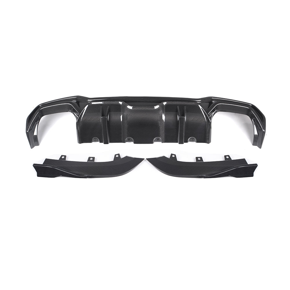 TNF+ SOOQOO Heckdiffusor Carbon passend für BMW 4er (G22 G23)