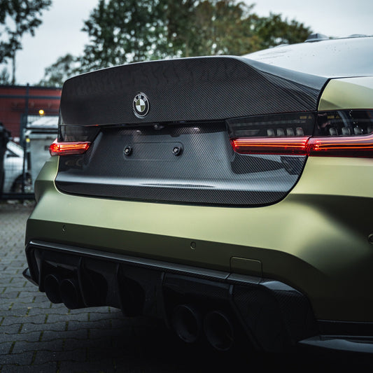 TNF+ Duck Style Heckklappe Carbon passend für BMW M3 (G80) & 3er (G20)