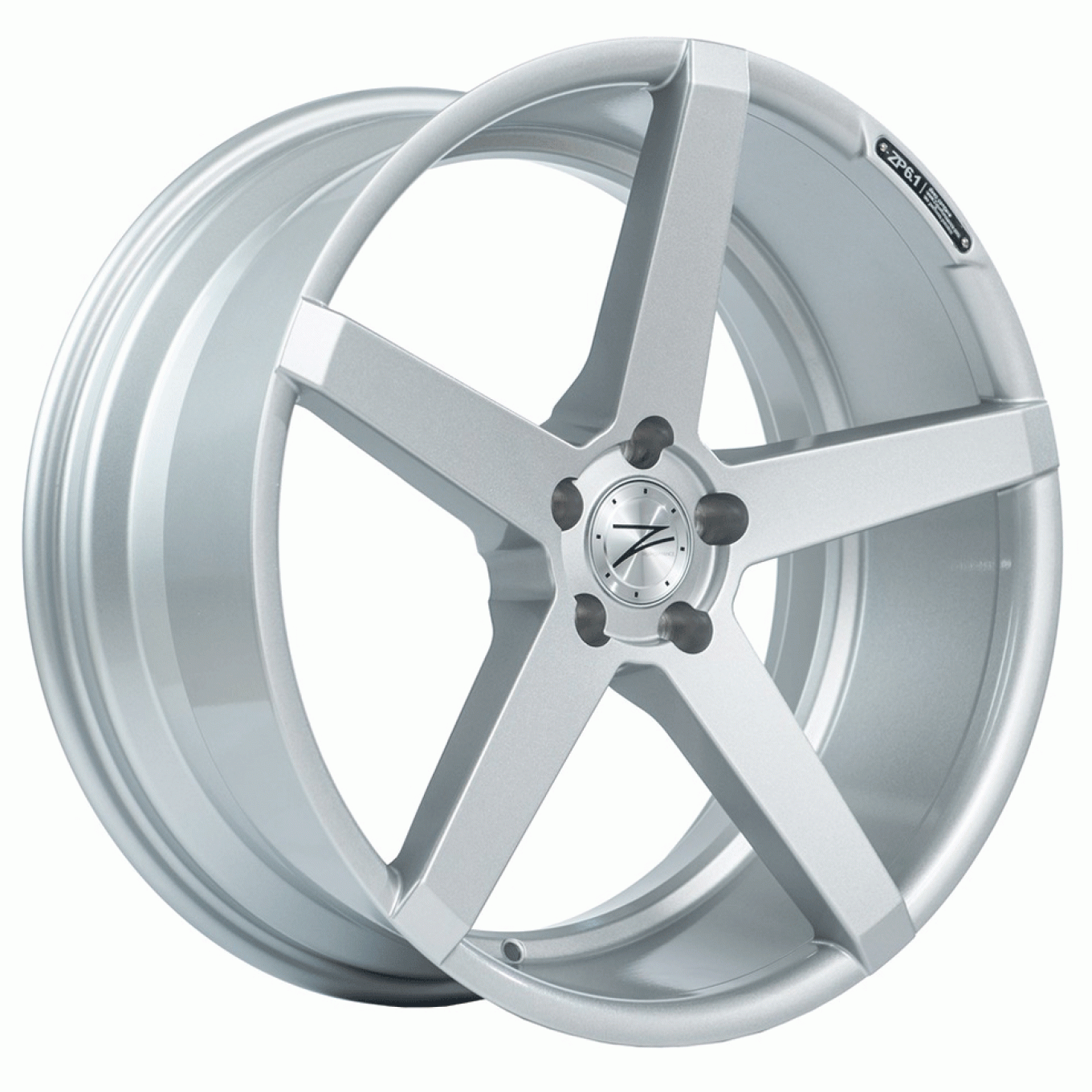 Z-Performance ZP6.1 Deep Concave | Sparkling Silver (Custom Finish)