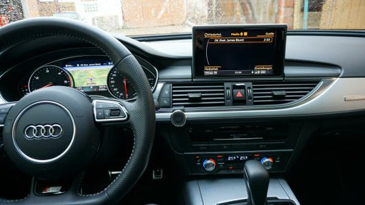 Handyhalter passend für Audi A6/RS6 C7/4G Bj. 2010-2018 Made in GERMANY