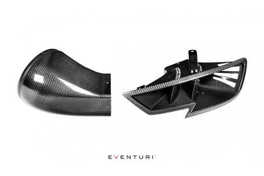 Eventuri Scheinwerfereinlass Racelamp Duct für Stage3 RS3 8V Eventuri