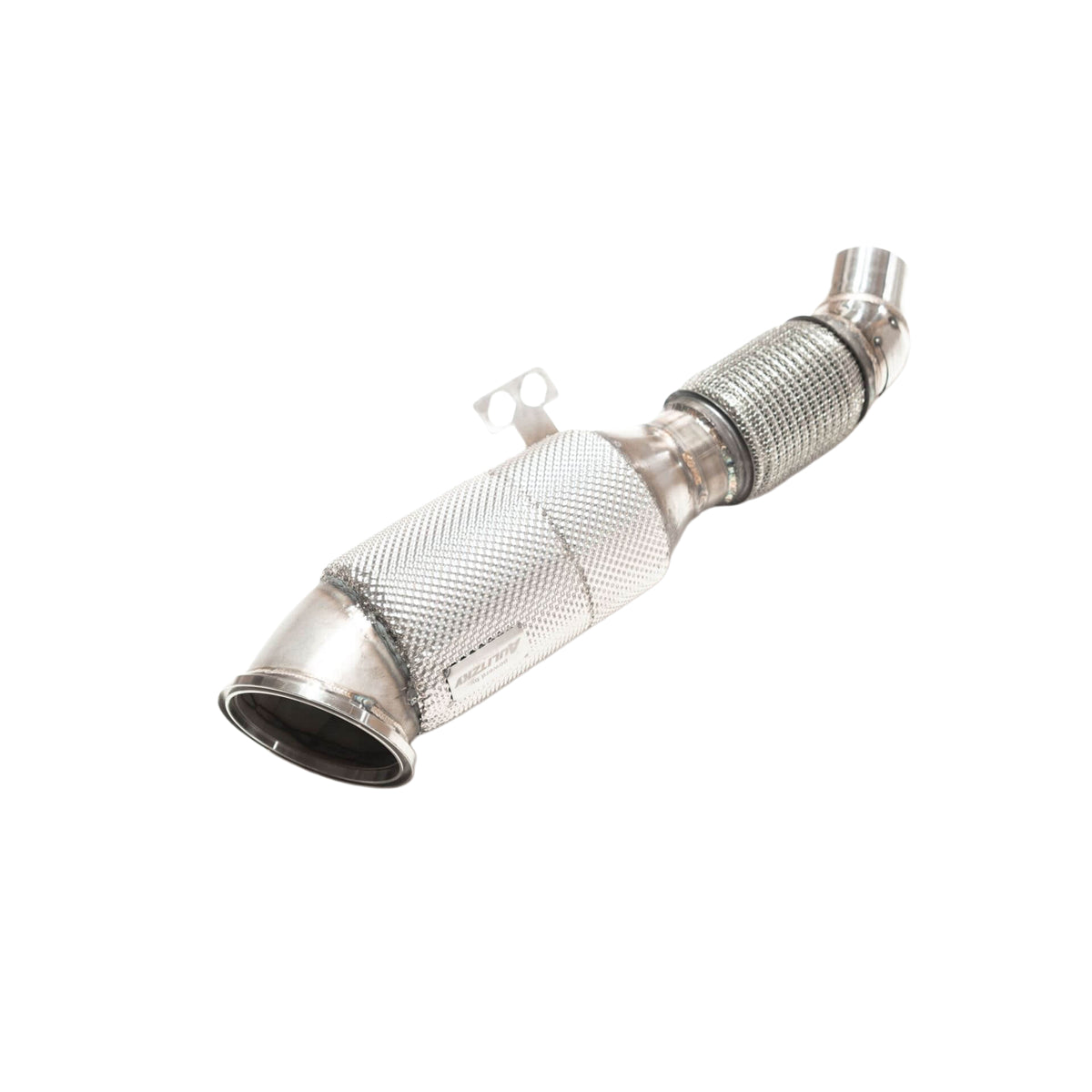 Aulitzky Exhaust | ECE Downpipe 3,54" (90mm) mit Sport-Kat | passend für BMW M140i/M240i inkl. xDrive nonOPF (F20/F21/F22) 340PS B58