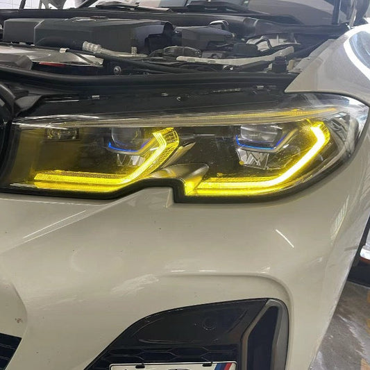 Headlight DRL module upgrade yellow suitable for F97 X3M F98 X4M G01