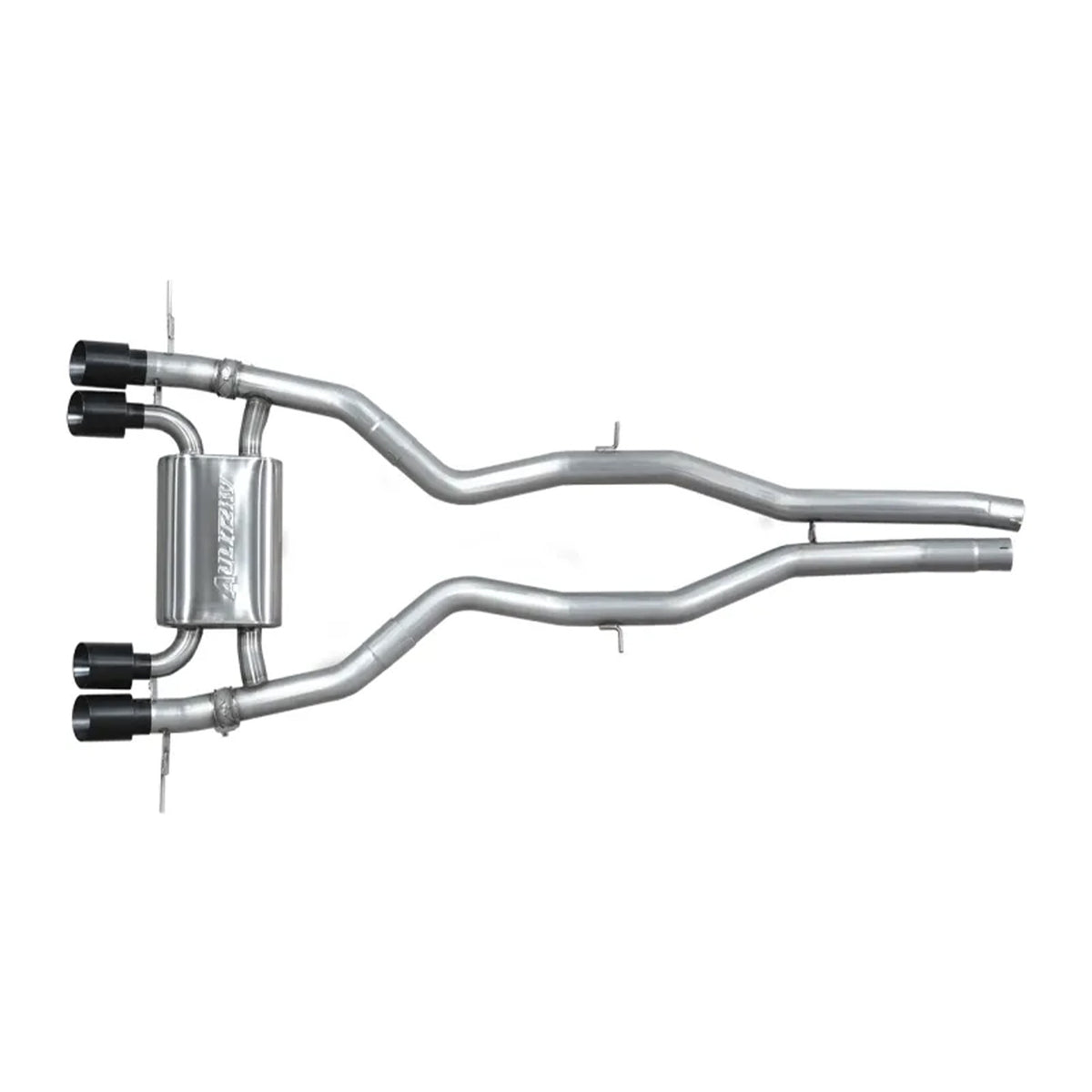 Aulitzky Exhaust | ECE Abgasanlage 3" (76mm) ab OPF mit Klappensteuerung | passend für BMW M3/M4 inkl. Competition (G80/G81/G82/G83) S58