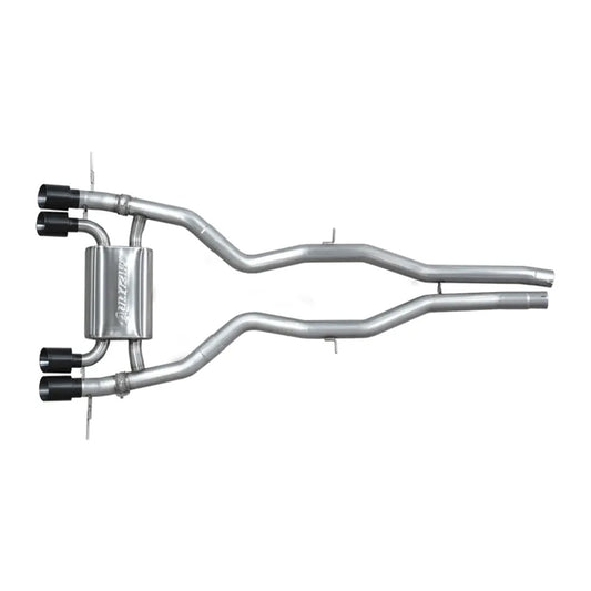Aulitzky Exhaust | ECE Abgasanlage 3" (76mm) ab OPF mit Klappensteuerung | passend für BMW M3/M4 inkl. Competition (G80/G81/G82/G83) S58