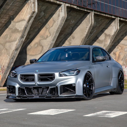 TNF+ SOOQOO Frontstoßstangen Einsatz Carbon passend für BMW M2 (G87)