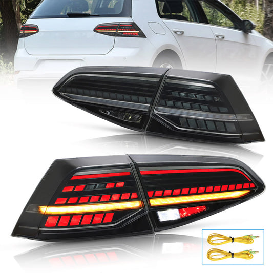 VLAND LED-Rückleuchten für Volkswagen Golf 7 MK7 MK7.5 2013–2019