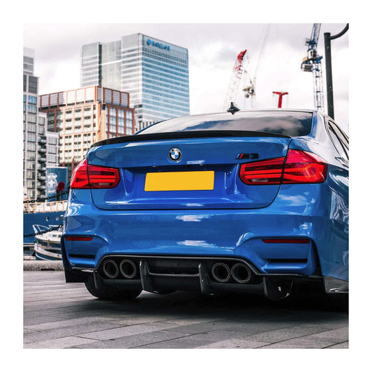 TNF+ 4-teiliger Heckdiffusor Carbon passend für BMW M3 (F80) M4 (F82/F83)