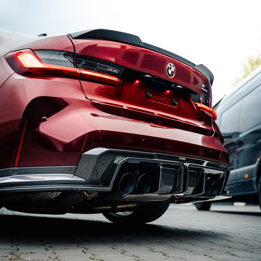 TNF+ SOOQOO Heckdiffusor Set Carbon passend für BMW M4 (G82/G83)