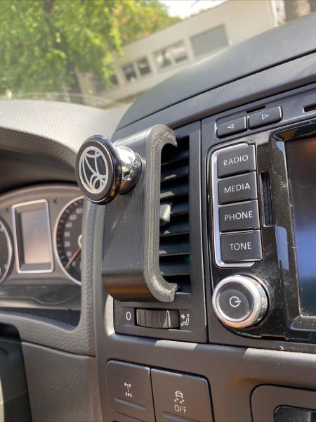 Handyhalter passend für Volkswagen VW T5 Facelift Bj.09-15 Made in Germany