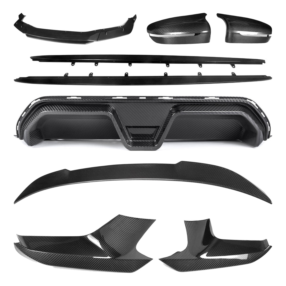 TNF+ Performance Komplett-Kit Carbon passend für BMW M5 (F90 Facelift)