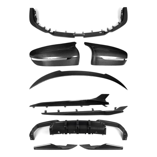 TNF+ SOOQOO Komplett-Kit Carbon passend für BMW M8 Gran Coupé (F93)