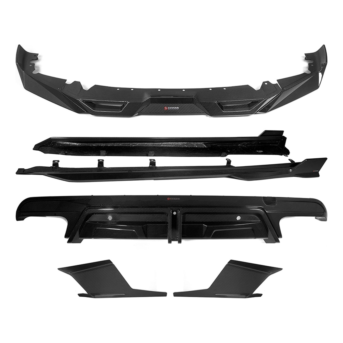 TNF+ SOOQOO Aero-Kit Carbon passend für BMW X5 M (F95 Facelift)
