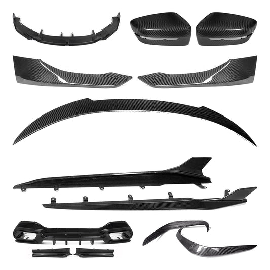 TNF+ SOOQOO Komplett-Kit Carbon passend für BMW 8er Gran Coupé (G16)