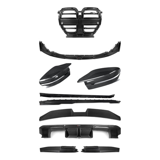 TNF+ SOOQOO Komplett-Kit Carbon passend für BMW M3 (G80/G81) – Limousine (G80)
