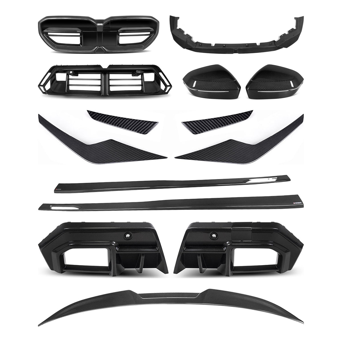 TNF+ SOOQOO Komplett-Kit Carbon passend für BMW M5 (G90/G99)
