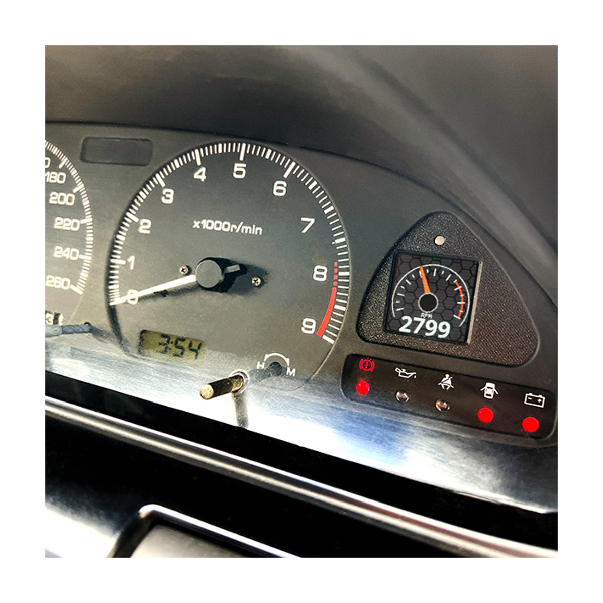 CANchecked Datendisplay MFA2.0 Gen2 passend für Nissan 200SX S13 LHD