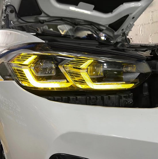 Headlight DRL module upgrade yellow suitable for F97 X3M F98 X4M G01