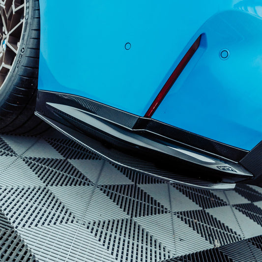 TNF+ SS1 rear side diffuser approaches carbon suitable for BMW (G80)
