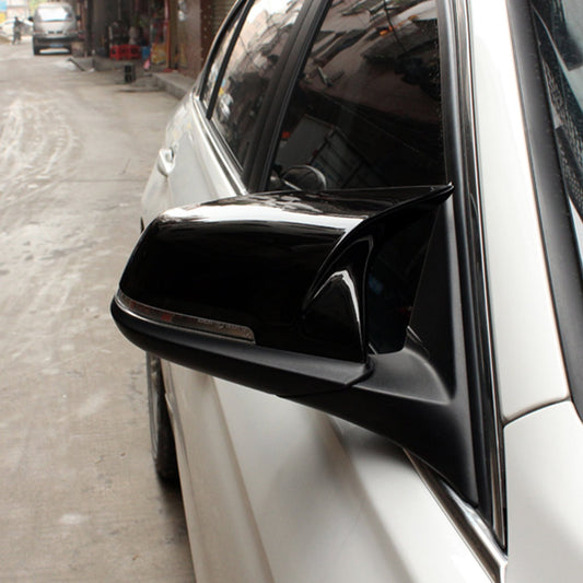 TNF Black Spiegelkappen in schwarz glanz passend für BMW F-Reihe (F20/F21/F22/F23/F30/F31/F32/F33/F34/F36/F87 N55)